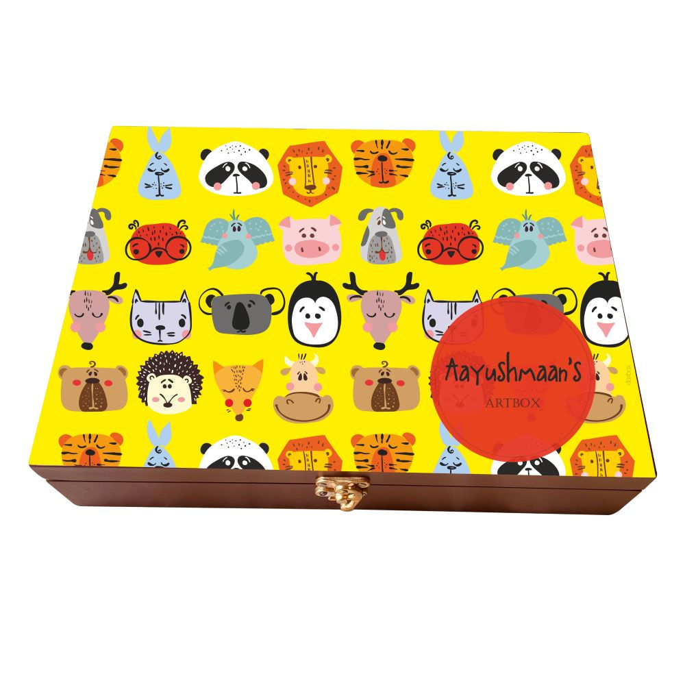 Personalised Artbox - Animal Faces
