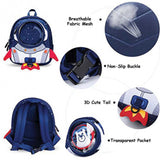 Blue rocket toddler bag