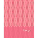 Pink Honey comb Notebook