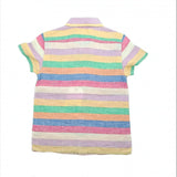 Boy's Jujupes Multi Coloured Stripe Linen