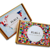 Flag 1 and flag 2 combo flashcards