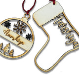 Diy Christmas Ornaments (Personalized) 