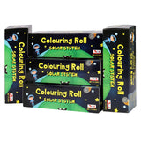 Solar System Colouring Roll Story Book - Set of 5 pcs