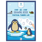 Step by Step Drawing books (Mystical Marine Life)