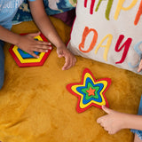 Hexagon puzzle - Size and Shape Sorter