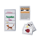 Animal Skin Matching cards