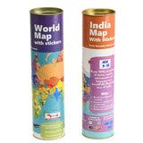 Around The World Geography Maps Combo Pack
