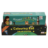 Colouring Activity Roll - Solar System + India Theme Colouring