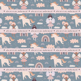 Personalised Wrapping paper - Fairy Unicorn