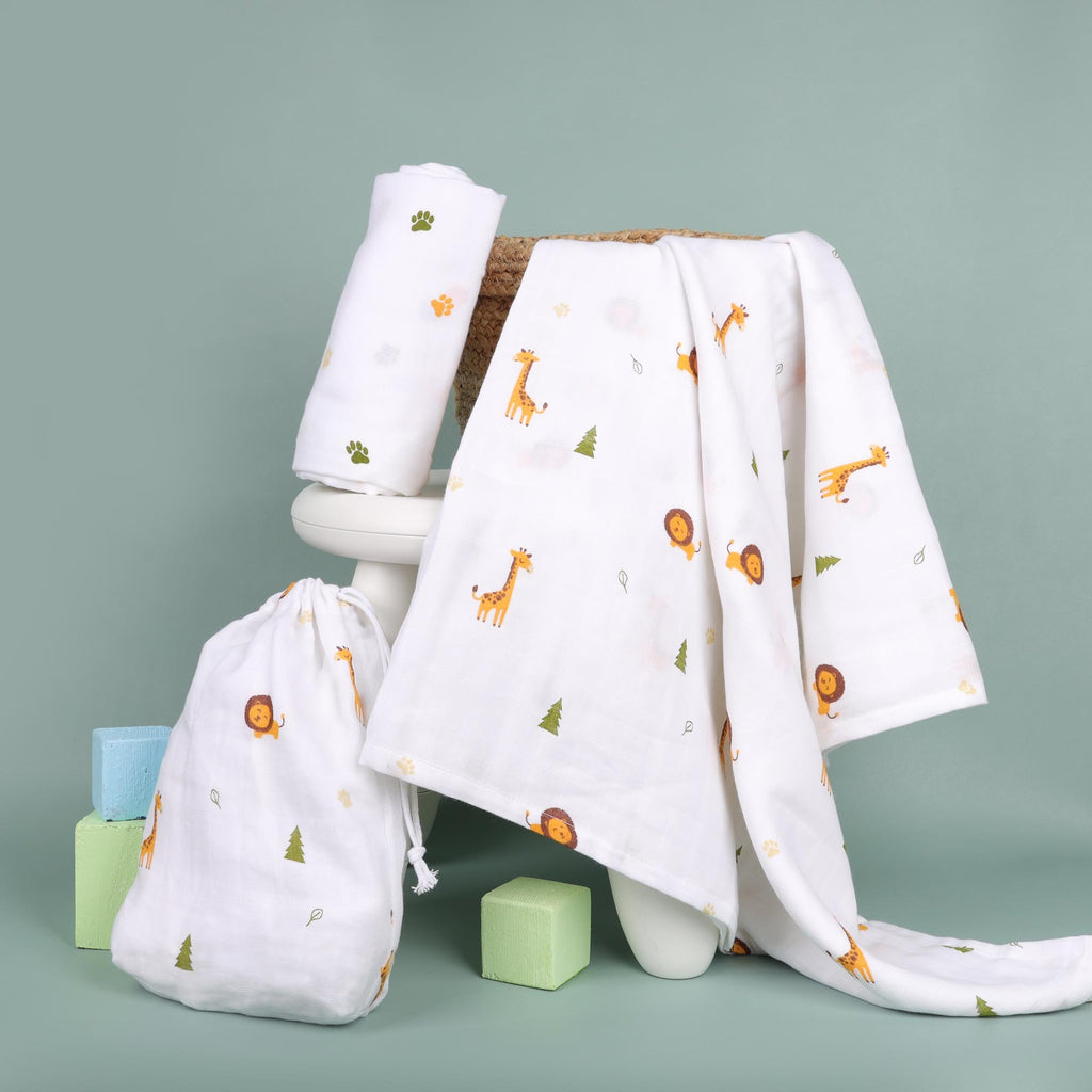 Forest Friends Organic Swaddle (Pack of 2)