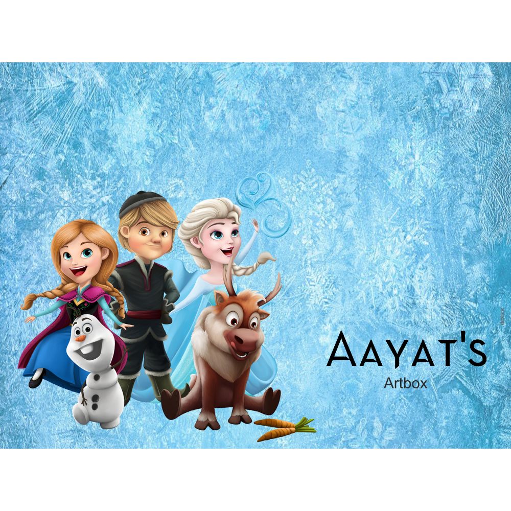 Personalised Artbox - Frozen