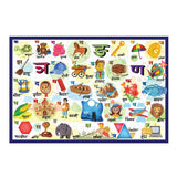 Hindi Alphabet Floor Puzzle