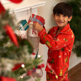 Holiday Puppies Pajama Set