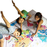 Giant World Map for Kids - Hop Around The World