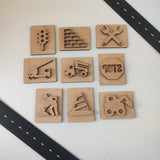 Construction Theme Stamp Set