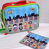 Overnight Bag with Pouch - Superhero