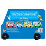 A City Tour on the Bus- A Shaped Board book with Wheels