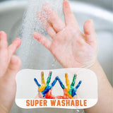 Washable Finger Paint Colors Set - 6 Color