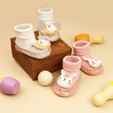 Friendly Faces Baby Booties- 2 Pack