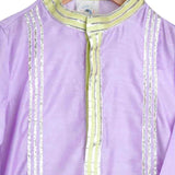 Lilac Gota Work Kurta