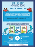 Step by Step Drawing books (Mystical Marine Life)
