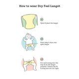 Printed Dry Feel Langot - Pack of 12