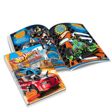 Hot Wheels Colouring and Activity Boos Pack ( A Pack of 4 Books)