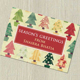 Christmas Trees Gift Notecards