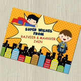 Superheros1 Gift Notecards