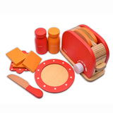 Red Bread Toaster Pretend Play Toy