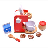 Wooden Coffee Maker - Red Color