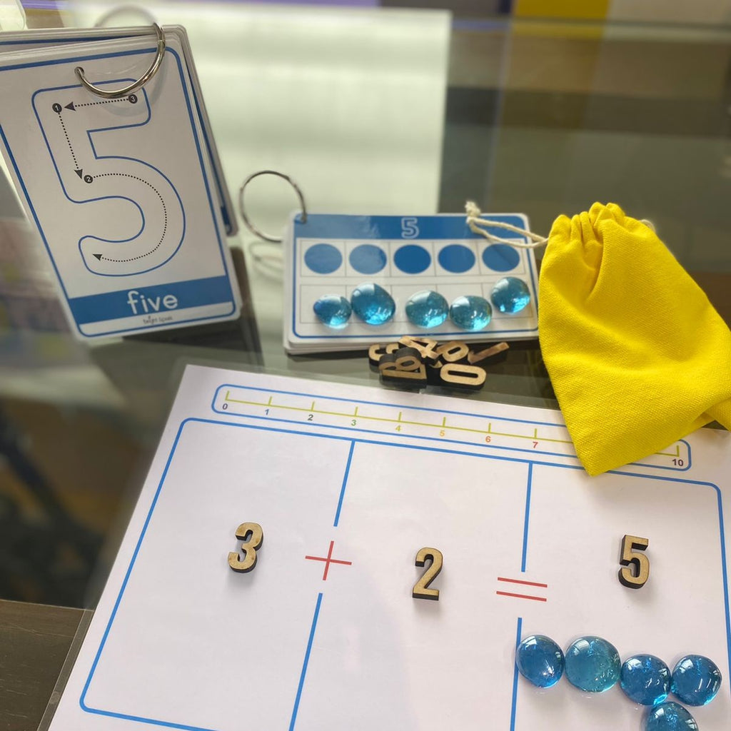 Shop Cards and Counter Math Kit for Learning – Popup Kids