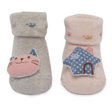 Kitty & Home 3D Socks - 2 Pack