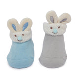 Blue Bunny Friends 3D Socks - 2 pack