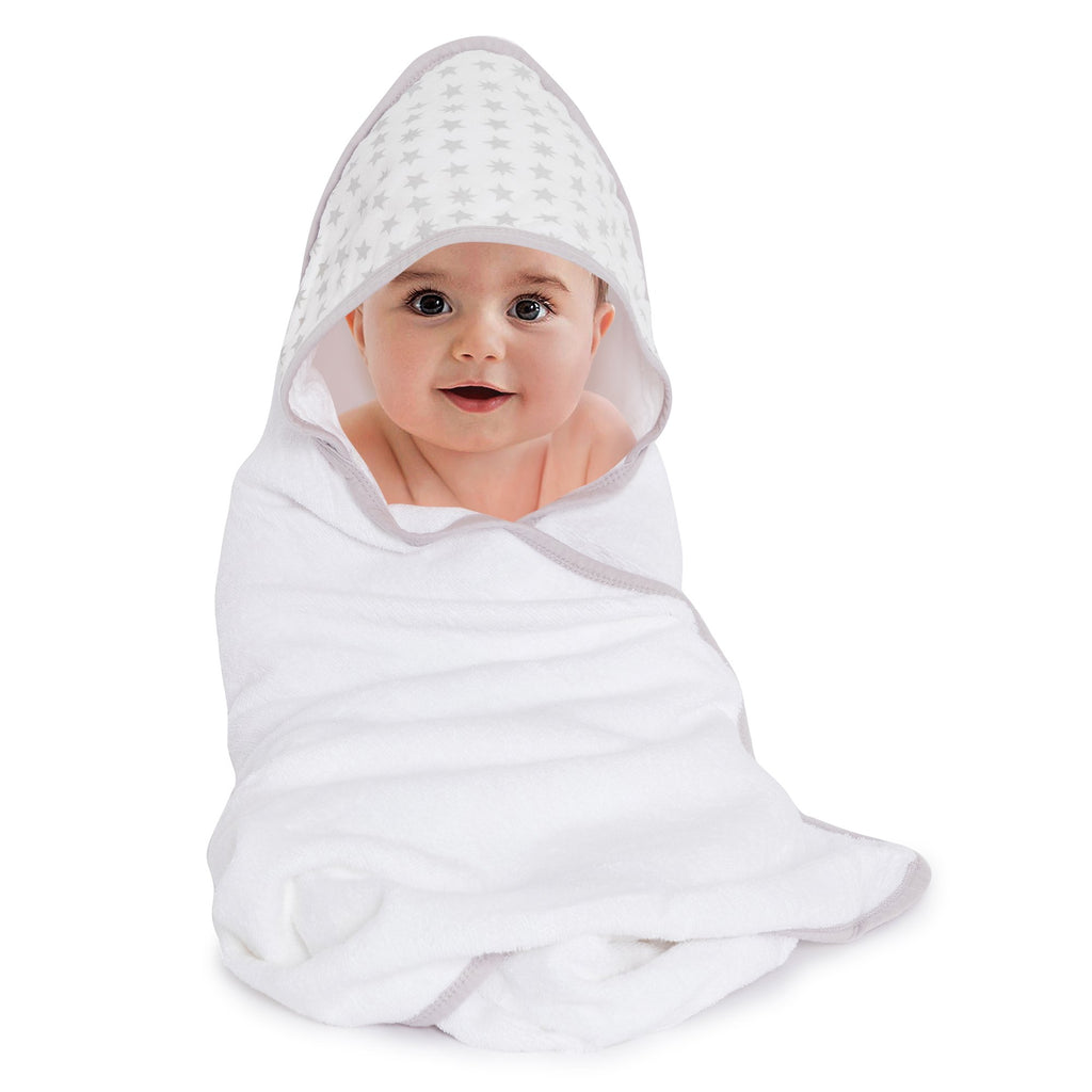 Star & Shine Muslin Hooded Towel