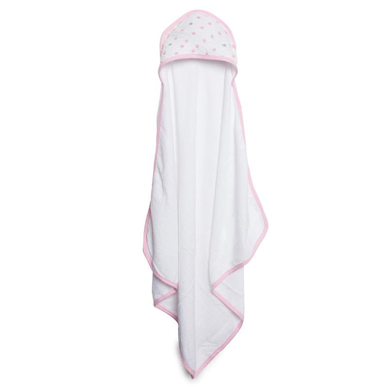 Baby Stars Muslin Hooded Towel