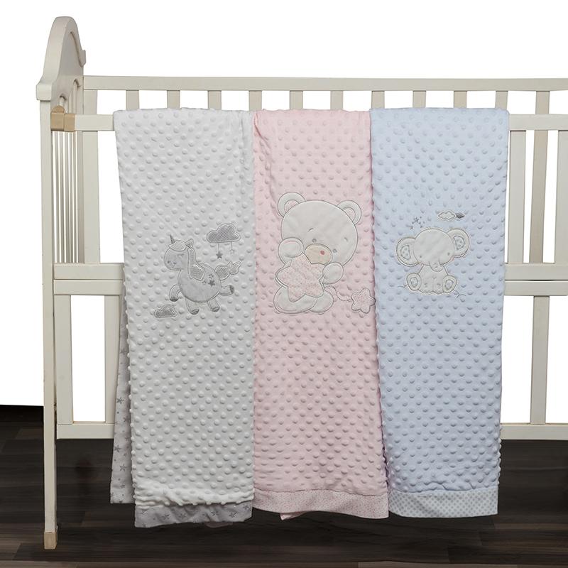 Pink Teddy Double Sided blanket