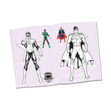 Justice League Copy Colouring and Activity Books Pack (A Pack of 4 Books)