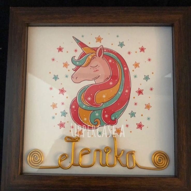 Personalised Knick Knack Box - Unicorn