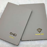 Personalised Notebook With Charms