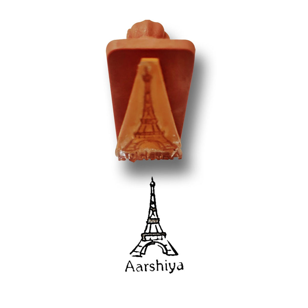 Personalised Stamp Eiffel Tower