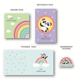 Personalised stationery set – Panda