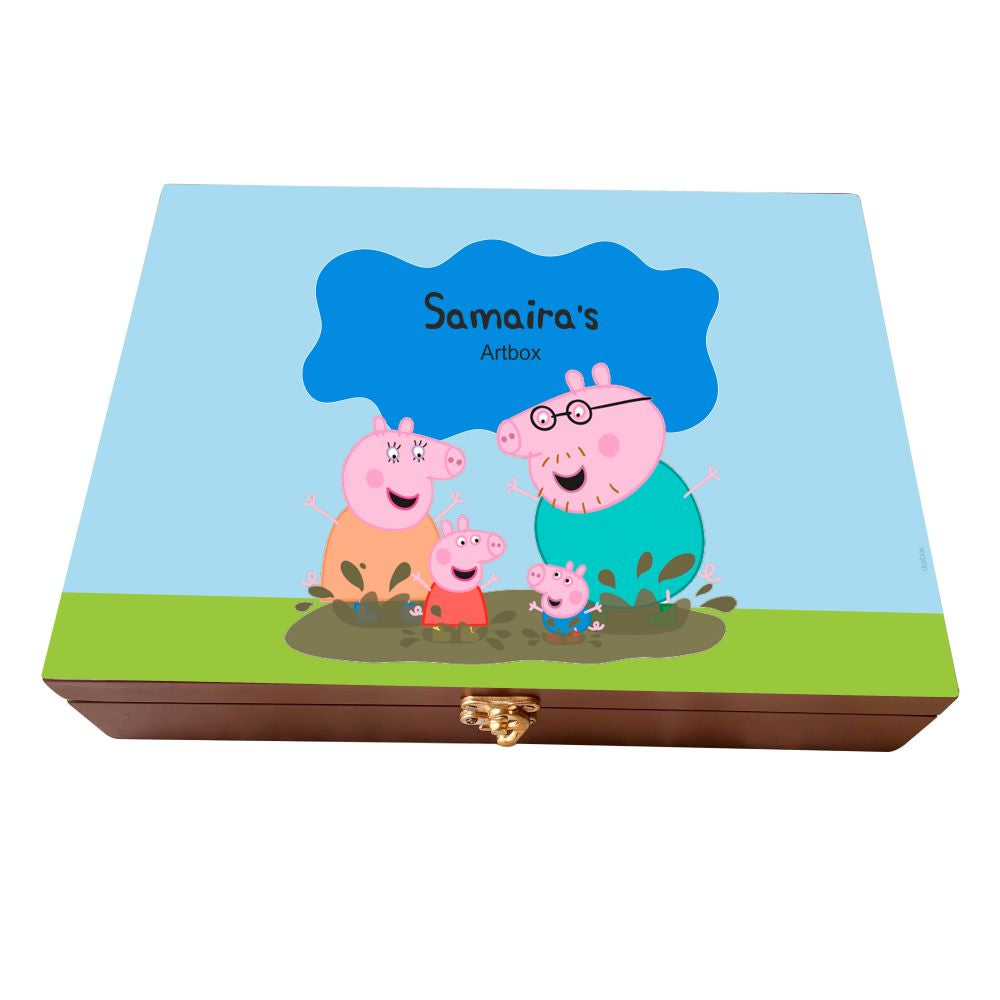 Personalised Artbox - Peppa Pig