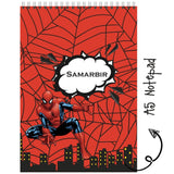 Personalised Notepad - Spiderman