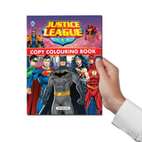 Justice League Copy Colouring and Activity Books Pack (A Pack of 4 Books)