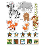 Explore the Jungle Activity Book with Stickers and 3D Models