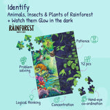 Rainforest Heart Of Earth - Glow In The Dark