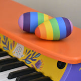 Rainbow Wooden Egg Shaker -Set of 2 (0+ Years)