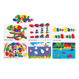 Rainbow Pebbles Activity Set (48 pebbles, 12 double-sided A4 size Activity cards)