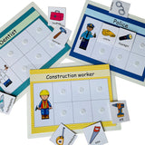 Community Helper and Their Tools Sorting Activity